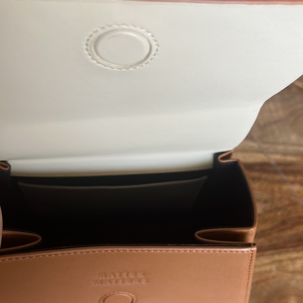 MATTER MATTERS GALLERY
MINI TRAPEZOID SHOULD BAG - BROWN Leather Crossbody Bag - Picture 15 of 16